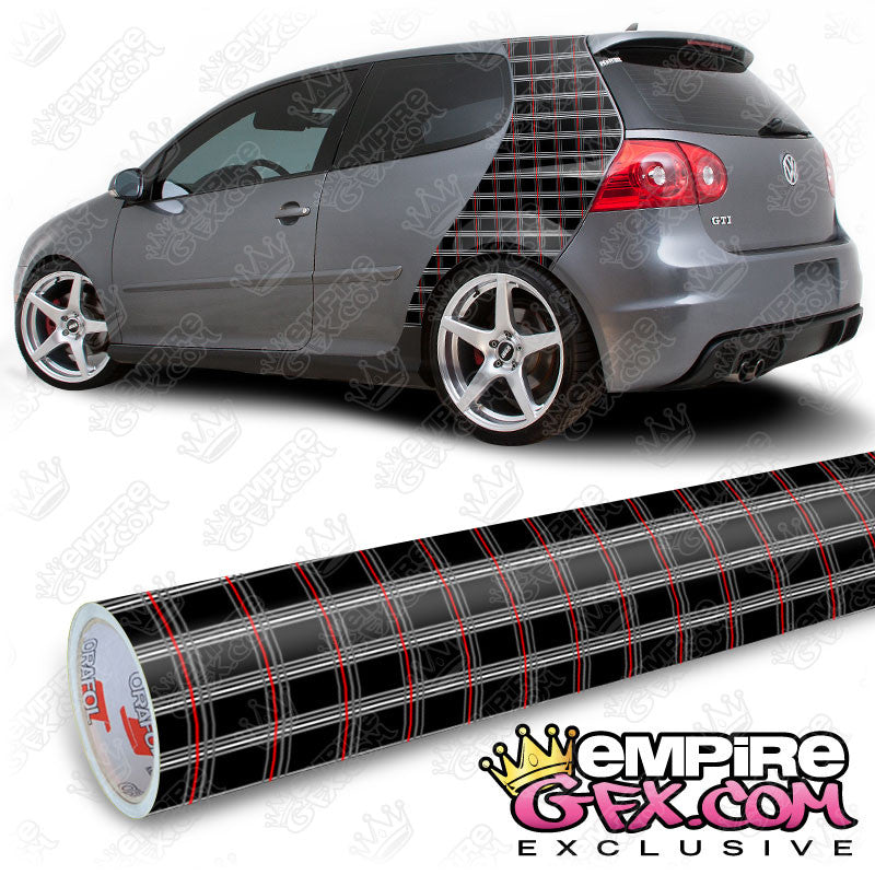 MK5 Interlagos Plaid Wrap Vinyl