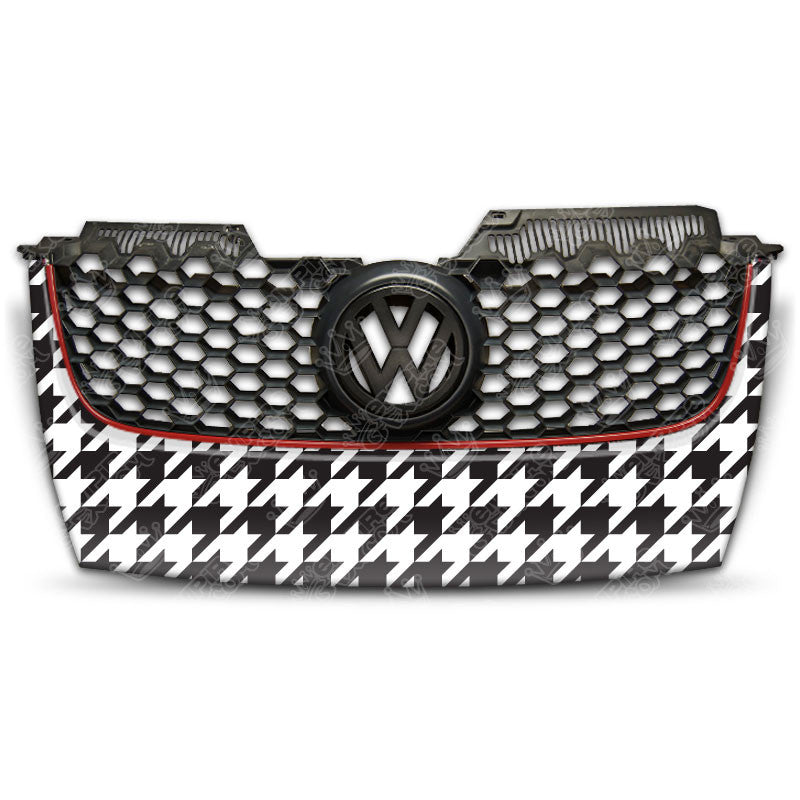 MKV GTi Houndstooth Bumper Overlay