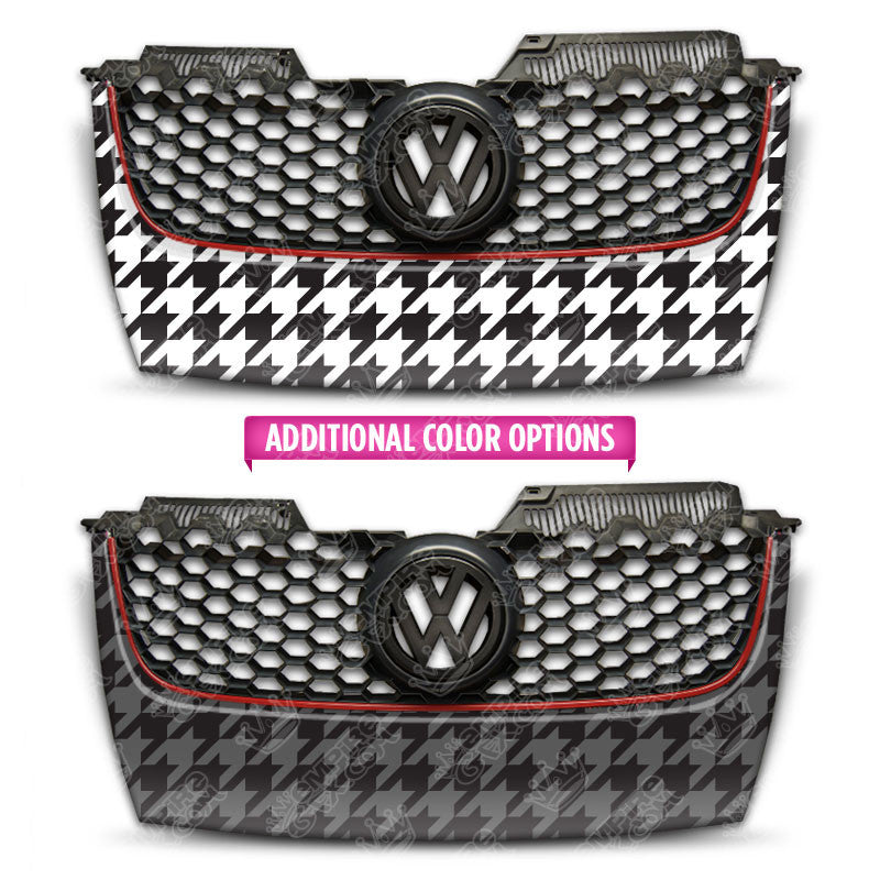 MKV GTi Houndstooth Bumper Overlay