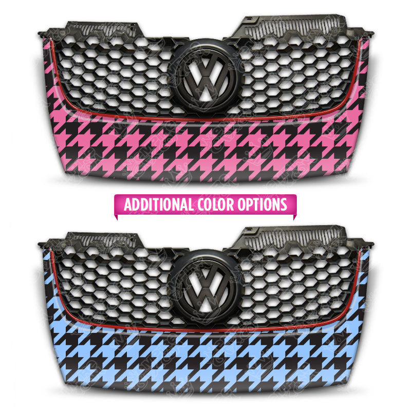 MKV GTi Houndstooth Bumper Overlay